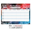 Younikat Wipeable A4 Timetable [German Language Product]