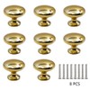 Gativs Pack of 8 Small Handle Drawer Cabinet Handle Knobs