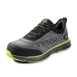 Terra Lites Men's Athletic Nano Composite Toe Work Shoe Black/Lime