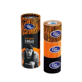 CureTape Sports | Kinesiology Tape for Muscle & Joint Pain | Elastic Therapeutic Tape | Waterproof Athletic Tape | Medical K Tape | 25% Stronger Adhesion | Night Hunter | 2inx8ft | (Pack of 3)