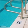 OCQOTAT 4FT Pool Depth Markers, 6x6 Inch Professional Grade Vinyl