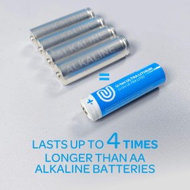 U-tec AA Ultra - Pilas de litio (8 unidades)