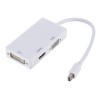 New White HDMI/VGA/DVI Adapter For Mac Macbook Air Pro Thunderbolt