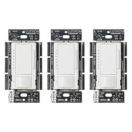 Lutron Maestro LED+ Motion Sensor/Dimmer Switch | 150W LED | Single Pole/Multi-Location | MSCL-OP153M-WH | White