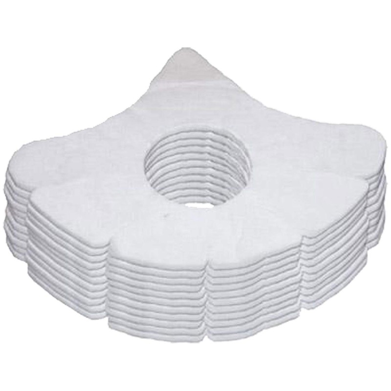Ski-Doo BV2S Helmet Absorbent Pads 10 Pack - White -