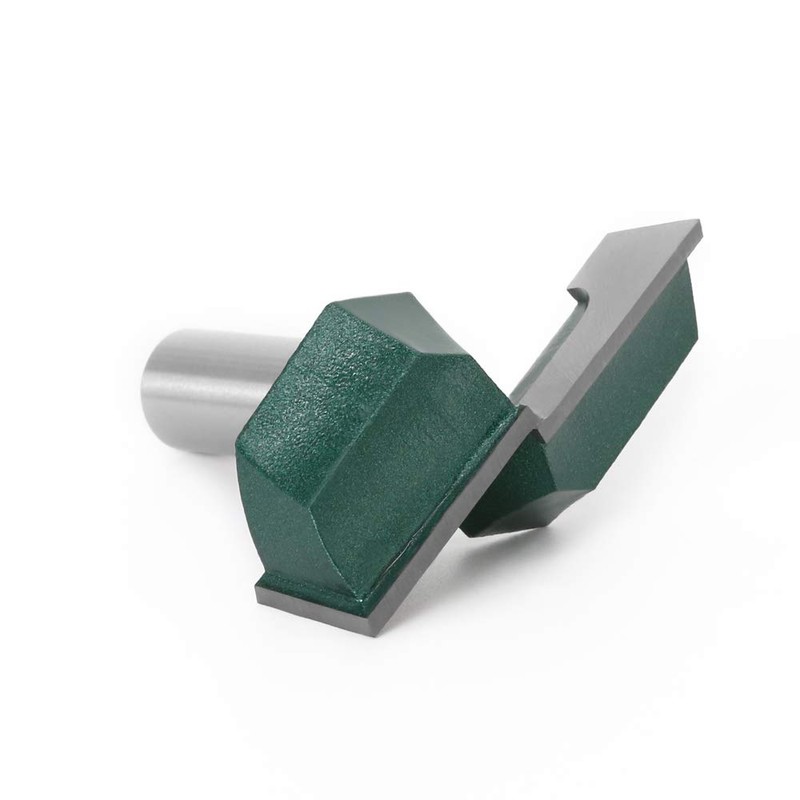 Gasea 2-1/4 Inch Diameter Large Bottom Cleaning Router Bit, 1/2