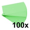 Exacompta Exacompta 13445B 100er Pack Karton-Trennstreifen. 10,5 x 24 cm