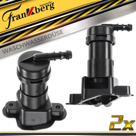 2x Headlight Cleaning Water Nozzle Left Right Compatible with A4 8EC B7 Avant 8ED B7 2004-2008 8E0955101G/D