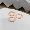 Briny River 40Pcs Automobile Brake Line Copper Washer M10 Washer