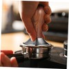 Ipetboom Espresso Tamper Threaded Metal Hand Press Tool for Coffee