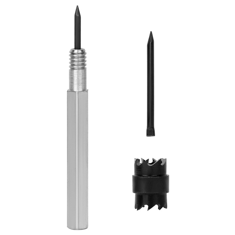 QWORK® Pack of 13 Spot Welding Drill Bits, 3/8 Inch