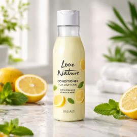 Acondicionador Orgánico Cabello Graso Love Nature Oriflame                                                                                            