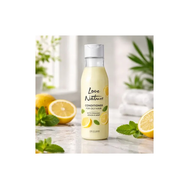 Acondicionador Orgánico Cabello Graso Love Nature Oriflame