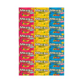Generic Candy Assortment - Mike and Ike, 8 Sour Lemon, 8 Tropical Typhoon, 8 Berry Blast - Perfect for Parties, Snacking, and Sharing, 0.78 oz, 24 Pack
