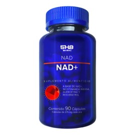 5h8 Nad+ Con Resveratrol Y Quercetina - 90 Cápsulas N/a
