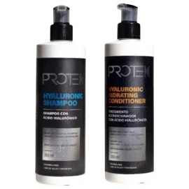 Protek Shampoo Y Acondicionador Con Ácido Hialurónico