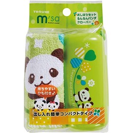 Torune P-3438 Hot Towel Set, Runrun, Panda Clover