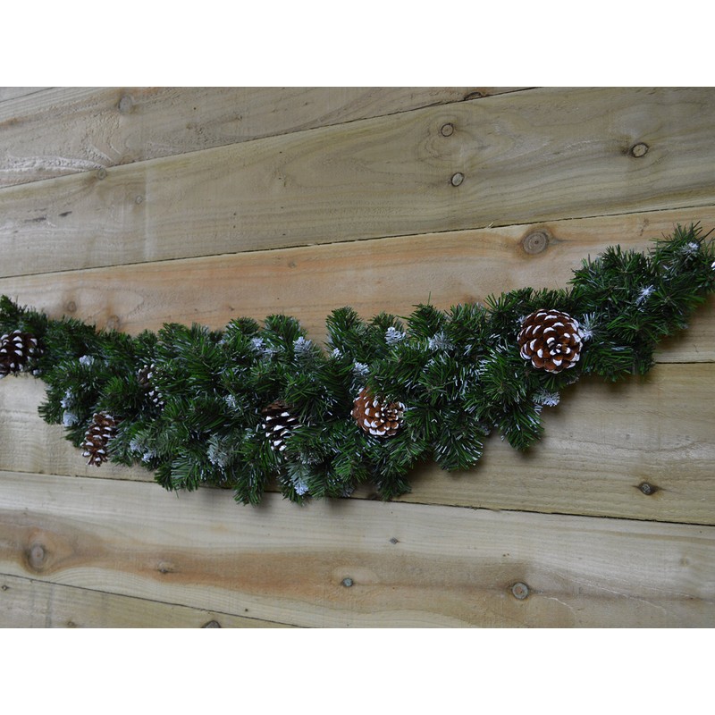 90cm Snow King Fir Christmas Swag