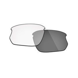 Fiskr Nonpolarized Lenses Replacement Compatible with Oakley Bisphaera OO9400 Sunglasses, Impact Resistant & Perfect Fit - Photochromic Clear to Gray