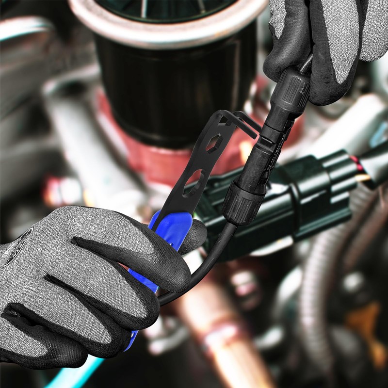 Mc4 Disconnect Tool, Solar Serpent 5-in-1 Multipurpose Solar Connector Tool,