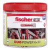 Fisher 535981 Plastic Anchors DuoPower 6x30 200 Count