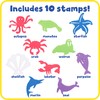 READY 2 LEARN Giant Stampers - Sea Creatures - Set