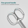(Scissor 1-PACK with Pusher) Cuticle Scissors & Nail Scissors -