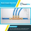 SharkBite 3/4 Inch x 1/2 Inch Outlet 3 Port Closed