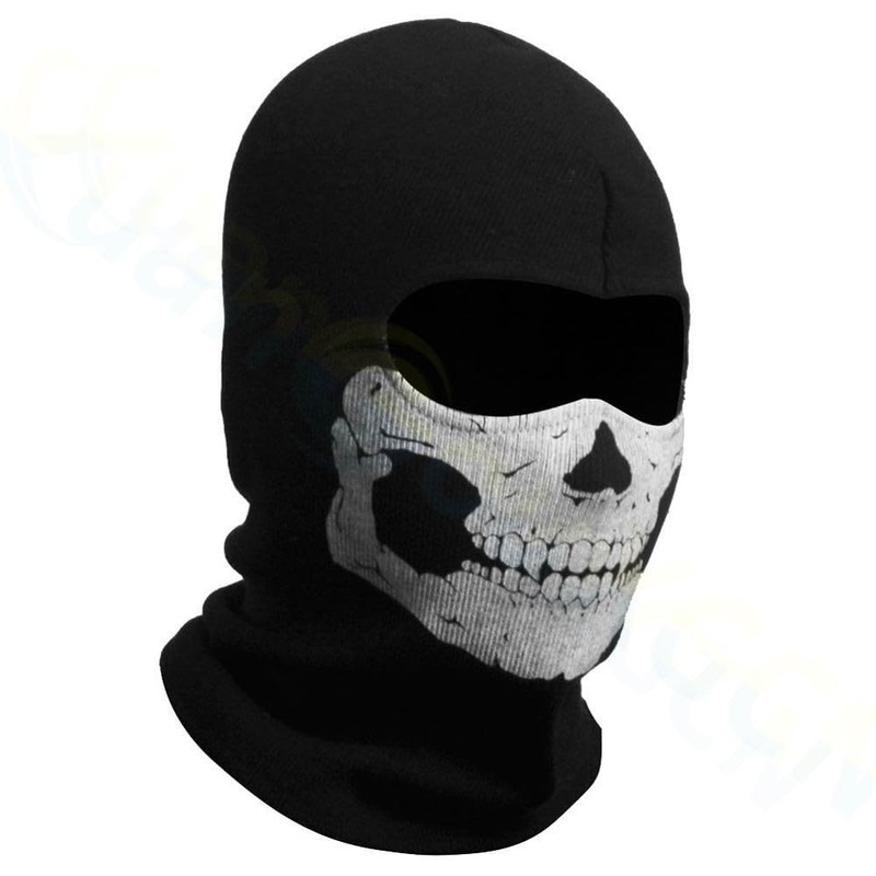 Balaclava Skull Ghost Mask Skeleton Face Scarf Neck Gaiters for