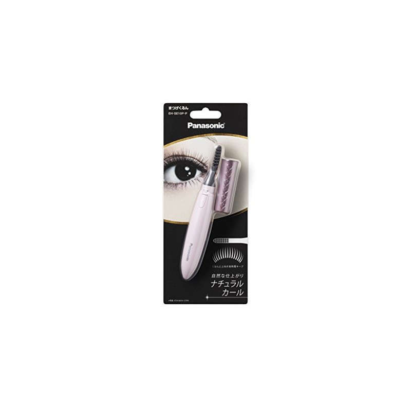 Panasonic Heated Eyelash Natural Curler EH-SE10P P Pink by Panasonic