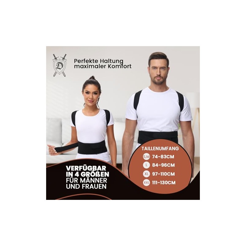 DONNER KRAFT Posture Corrector for Improved Alignment