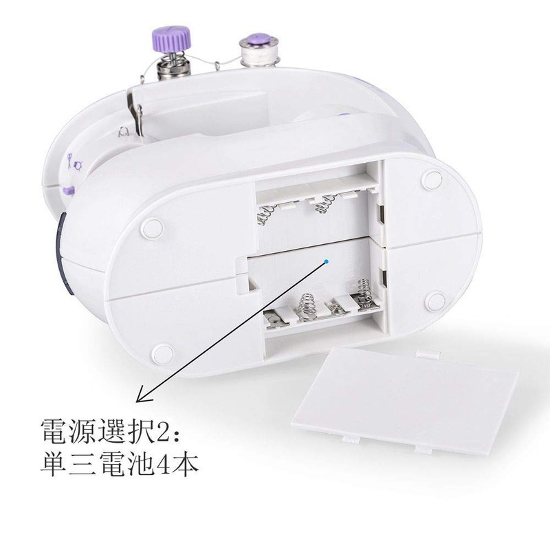 WENMILY Portable Sewing Machine, Mini Home Sewing Machine, 2 Thread