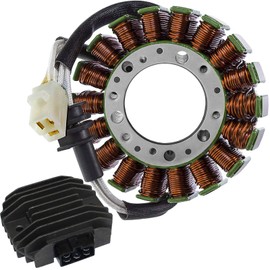 GLENPARTS Regulator Rectifier Stator Magneto Coil Replacement for Yamaha YZF-R1 1998-2001 R1 YZF-R1000 1998