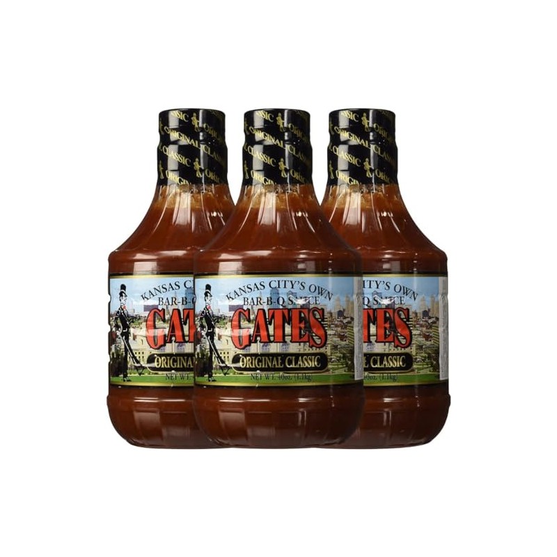Gates Original Barbecue Sauce, 40oz (Pack of 3)