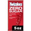 TWIZZ Zero Sugar Twists Strawberry Candy Bags (Strawberry, 5 Ounce