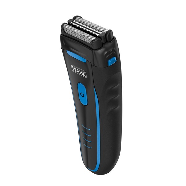 Wahl Groomsman Electric Shaver Rechargeable Wet/Dry Waterproof Electric Razor for Cordless Men's Grooming - Lithium Ion with Long Run Time & Quick Charge – Model 7063