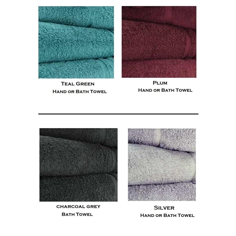 Duck Cameo (1374) - Embroidered Cotton Hand Towel (White)