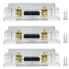 irhapsody 200 AMP ANL Fuse Holder Kit, 3 Pack
