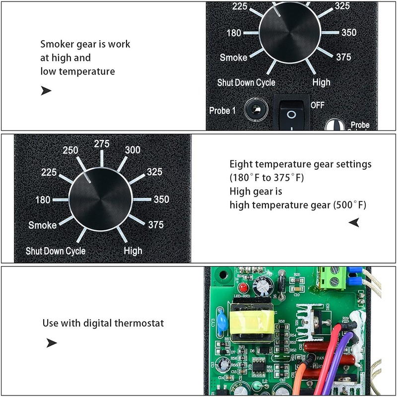 Digital Thermostat Controller for Traeger Pellet Grills, Traeger Grill Replacement