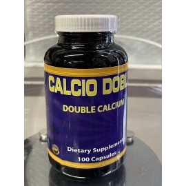 GMP CALCIO DOBLE CORAL Y CITRATO MAGENESIO COLAGENO VITAMINA C D CALCIUM 100 CAPSULE