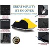 SBU Black/Yellow Heavy-Duty, PWC Cover Compatible for Sea Doo GTX