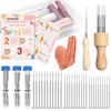 RETATON Needle Felting Tools,3 Sizes Needle Felting Kit with Wooden
