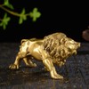 DOUKI YA Feng Shui Goods Lion Copper Lion Leo Amulet