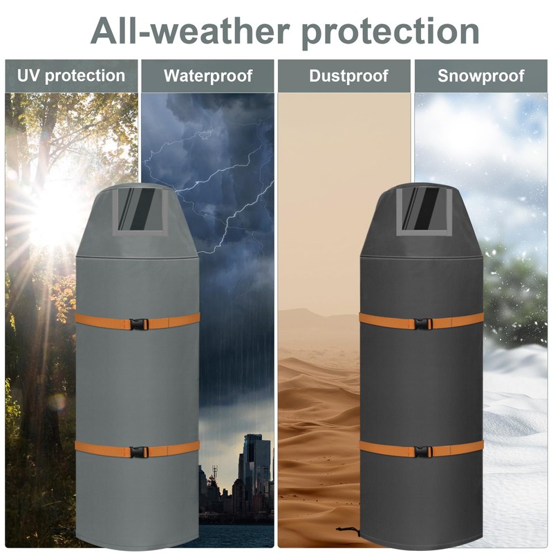 100lb Propane Tank Cover,600D Heavy Duty Waterproof Double Layer Oxford