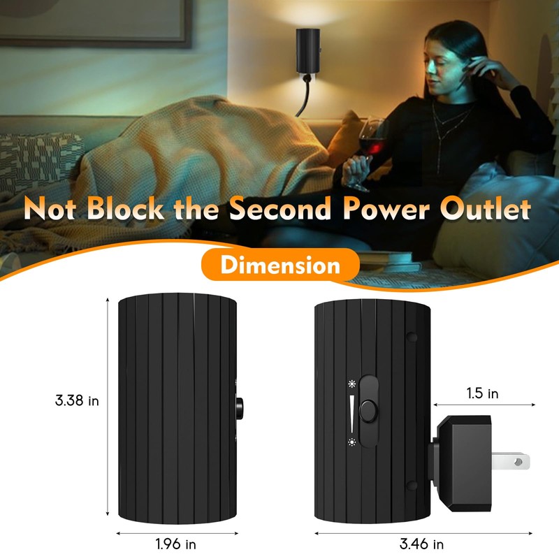 Night Lights Plug into Wall, LED Plug in Night Light,