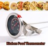 Oil Thermometer Long Handle Deep Frying Thermometer Instant Read with