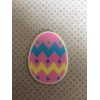 5pc Easter Eggs, Planar Flatback, Resin, Cabochon, Bow Center, Flat