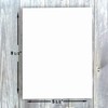 Hamilco White Cardstock Thick Paper - 5 1/2 x 8