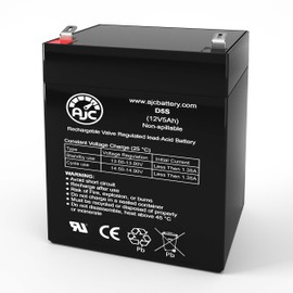 AJC Battery Compatible with Pulse Lightwave 12V 5Ah Electric Scooter Battery