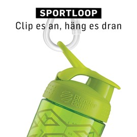 BlenderBottle Signature sleek shaker, egg white shaker, water bottle, protein shaker with blender ball, 820 ml. C01333